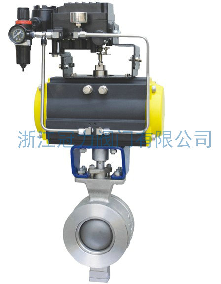 气动V型球阀的突出优点
